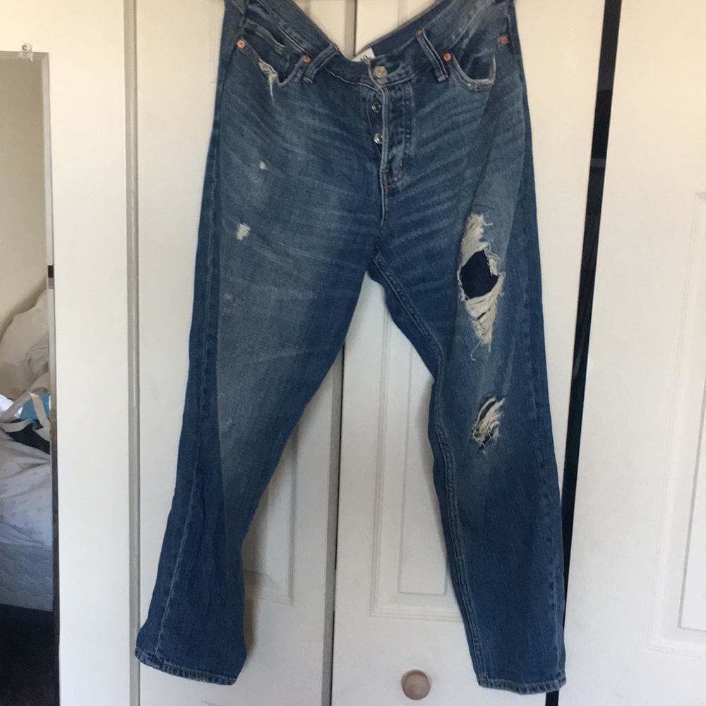 Abercrombie & Fitch Boyfriend Straight Jean